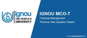 ignou mco